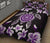 Hawaiian Violet Turtle Plumeria Quilt Bed Set - Polynesian Pride