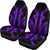 American Samoa Car Seat Covers - Purple Armor Tattoo - Polynesian Pride