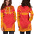 Marquesas Islands Women's Hoodie Dress - Polynesian Flag Chief - Polynesian Pride