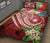 The Philippines Quit Bed Set - Summer Plumeria (Red) - Polynesian Pride