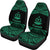 Vanuatu Polynesian Car Seat Covers - Pride Green Version - Polynesian Pride