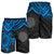 Northern Mariana Islands Polynesian Shorts (Men) - Blue Turtle BLUE - Polynesian Pride