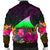 Tokelau Personalised Men's Bomber Jacket - Summer Hibiscus - Polynesian Pride