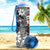 Fiji Custom Personalised Hydro Tracking Bottle - Turtle Plumeria Banana Leaf Crest - Polynesian Pride