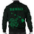 Hawaii Kakau Polynesian Turtle Map Men's Bomber Jacket - Green - Polynesian Pride