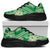 Polynesian Plumeria Mix Green Chunky Sneakers - Polynesian Pride