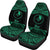 Yap Polynesian Car Seat Covers - Pride Green Version - Polynesian Pride