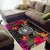 American Samoa Area Rugs Hibiscus Polynesian Pattern - Polynesian Pride