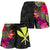 Hawaii Women's Shorts - Hibiscus Polynesian Pattern - Polynesian Pride