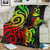 Vanuatu Premium Blanket - Reggae Tentacle Turtle - Polynesian Pride