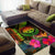 Federated States of Micronesia Polynesian Personalised Area Rug - Hibiscus and Banana Leaves - Polynesian Pride