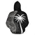 Tahiti Polynesian Custom Hoodie Coconut Black - Polynesian Pride