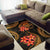 Tuvalu Area Rug - Gold Plumeria - Polynesian Pride