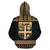 Fiji Custom Hoodie Polynesian Gold Version - Polynesian Pride