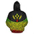 Kosrae Polynesian Custom Hoodie Reggae Pride Map nd Seal - Polynesian Pride