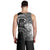 Samoa Custom Personalised Men's Tank Top - Samoa Seal Wave Style (Black) - Polynesian Pride