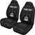 Vanuatu Personalised Car Seat Covers - Vanuatu Seal With Polynesian Tattoo Style - Polynesian Pride