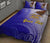 American Samoa Polynesian Custom Personalised Personalized Quilt Bed Set - Bald Eagle (Blue) - Polynesian Pride