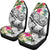 Polynesian Hawaii Car Seat Covers - Summer Plumeria (White) - Polynesian Pride