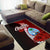 Guam Polynesian Area Rug - Coat Of Arm With Hibiscus - Polynesian Pride