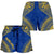 Nauru Women's Shorts - Polynesian Chief Flag Version - Polynesian Pride