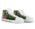 Tuvalu High Top Shoes - Turtle Plumeria Banana Leaf - Polynesian Pride