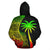 American Samoa Polynesian Zip up Hoodie Coconut Tree Reggae - Polynesian Pride