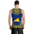 Tokelau Men's Tank Top - Polynesian Chief Flag Version - Polynesian Pride