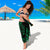 Hawaii Kakau Green Polynesian Sarong - Polynesian Pride