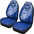 Samoa Rugby Car Seat Covers - Samoa Coat Of Arms Polynesian Tattoo Style - K4 Universal Fit Blue - Polynesian Pride