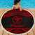 Hawaii Polynesian Beach Blanket - Hawaii Pride Red Version - Polynesian Pride