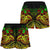 Vanuatu Polynesian Women's Shorts - Reggae Shark Polynesian Tattoo - Polynesian Pride