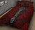 Palau Quilt Bed Set - Palau Seal & Polynesian Red Tattoo Style - Polynesian Pride