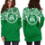 Norfolk Island Women Hoodie Dress - Norfolk Island Coat Of Arms Polynesian Flag Color - Polynesian Pride