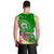 Samoa Men's Tank Top - Turtle Plumeria (Green) - Polynesian Pride