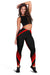 Hawaii Polynesian Leggings - Circle Style Red - Polynesian Pride