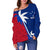 Samoa Coconut Off Shoulder Sweater K4 - Polynesian Pride