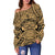 Polynesian Women's Off Shoulder Sweater 02 - Polynesian Pride