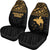 Papua New Guinea Car Seat Covers - Papua New Guinea Gold FLag Polynesian Tattoo - Polynesian Pride