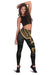 Polynesian Leggings - Polynesian Golden Turtle - Polynesian Pride