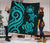 Samoa Premium Quilt - Turquoise Tentacle Turtle - Polynesian Pride