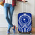 Chuuk Luggage Cover - Micronesian Tribal Blue - Polynesian Pride