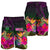 Niue Polynesian Men's Shorts - Summer Hibiscus - Polynesian Pride