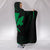 Kanaka Hooded Blanket - Green - Frida Style - Polynesian Pride