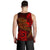 Samoa Men's Tank Top - Red Shark Polynesian Tattoo - Polynesian Pride