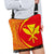 Hawaii Crossbody Boho Handbag Kanaka Polynesian - Circle Style Red And Yellow - Polynesian Pride