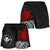 Polynesian Hawaii Shorts (Women) - Polynesian Turtle (Red) - Polynesian Pride