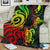 Yap Micronesian Premium Blanket - Reggae Tentacle Turtle - Polynesian Pride