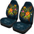 Federated States of Micronesia Polynesian Personalised Car Seat Covers - Legend of FSM (Blue) - Polynesian Pride