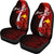 Papua New Guinea Polynesian Custom Personalised Car Seat Covers - Coat Of Arm With Hibiscus - Polynesian Pride